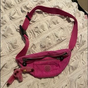 Pink Kipling Fanny pack